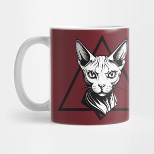 cat triangle Mug